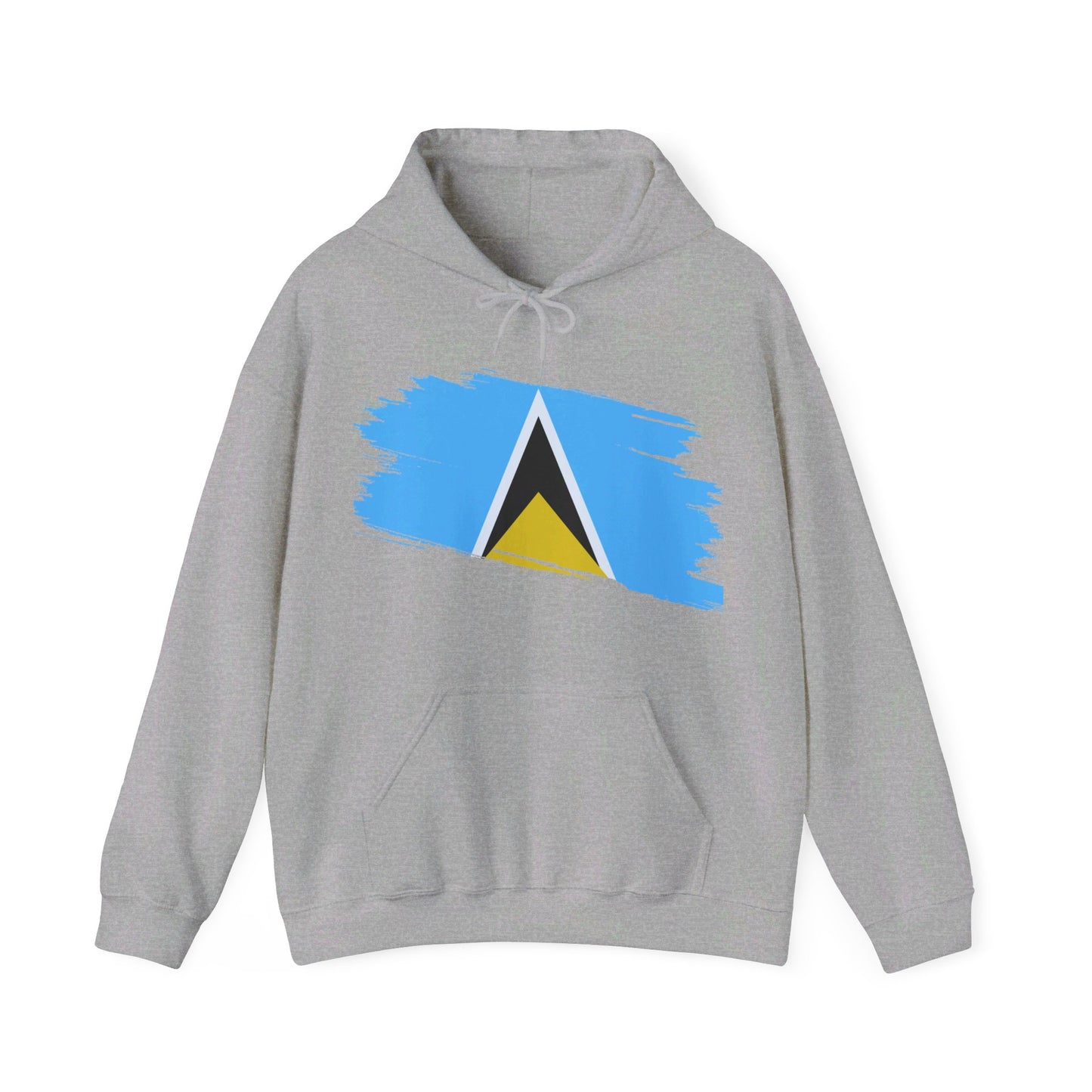 Unisex Hooded Sweatshirt - St. Lucia