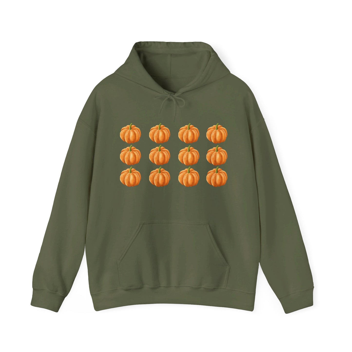 Unisex Hooded Sweatshirt - Fall Pumpkins