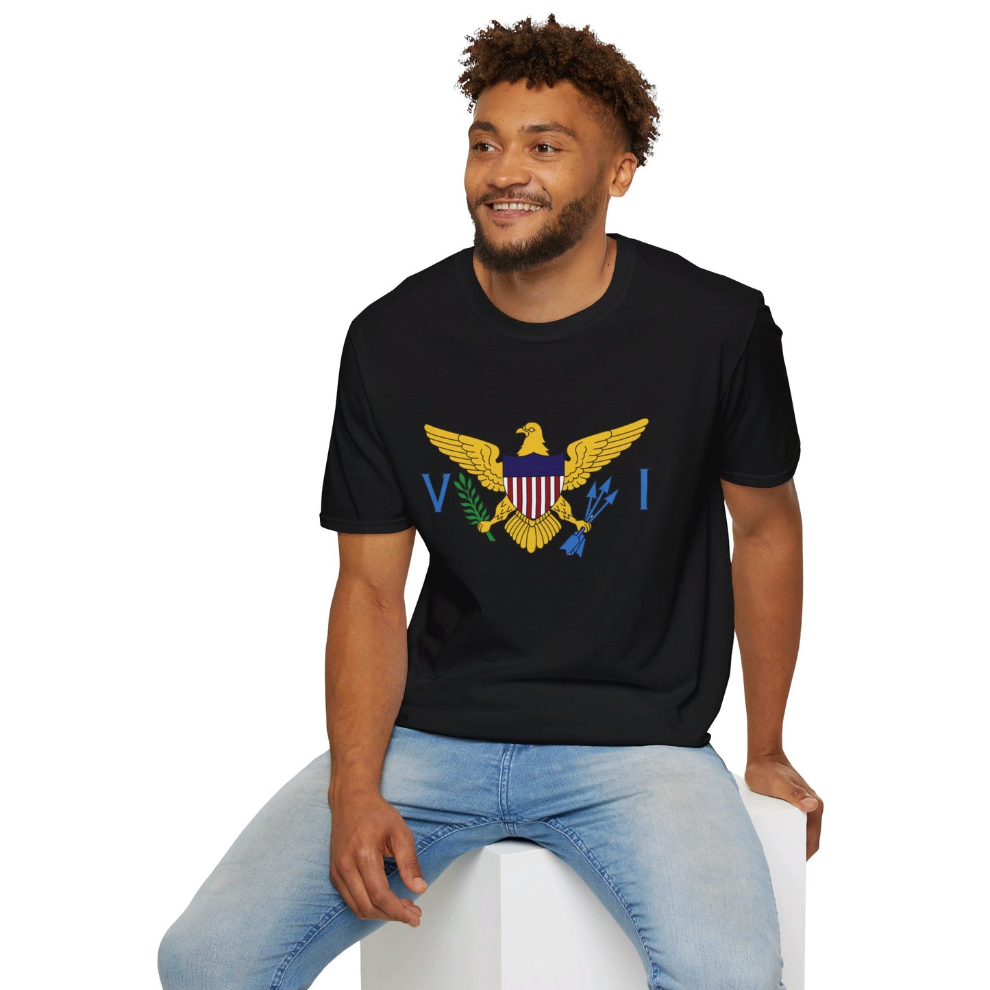 Unisex Softstyle T-Shirt - U.S. Virgin Islands