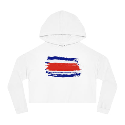 Cropped Hooded Sweatshirt - Costa Rica