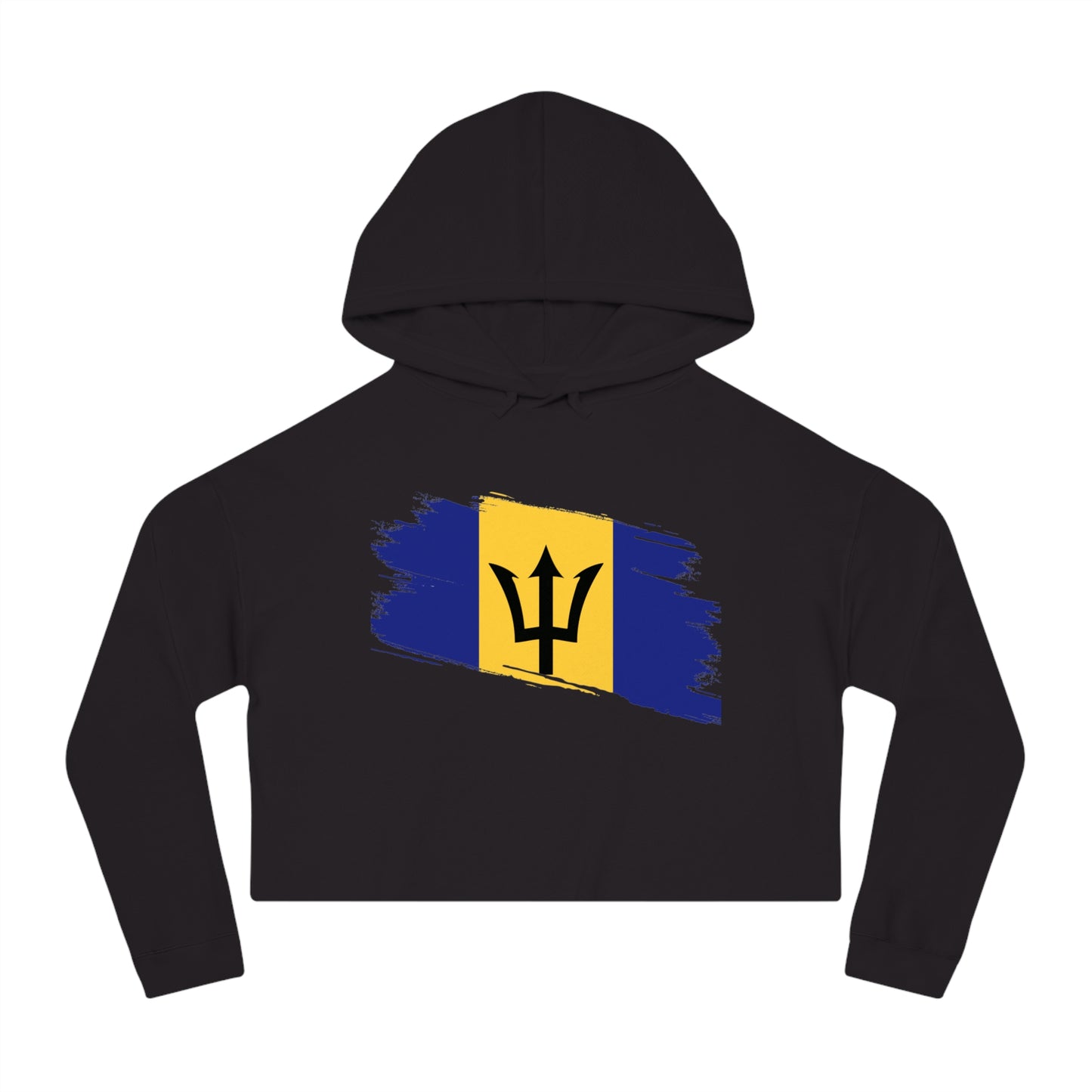 Cropped Hooded Sweatshirt - Barbados