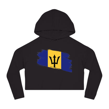 Cropped Hooded Sweatshirt - Barbados