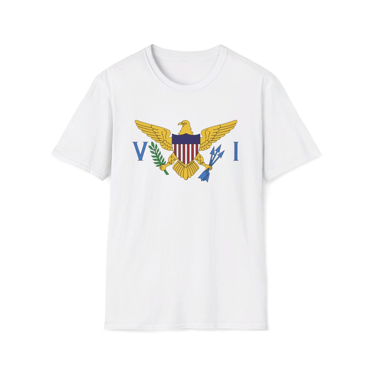 Unisex Softstyle T-Shirt - U.S. Virgin Islands