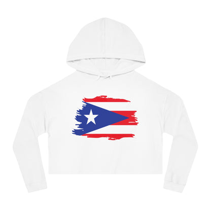 Cropped Hooded Sweatshirt - Puerto Rico