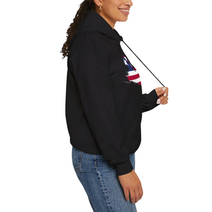 Unisex Hooded Sweatshirt - Liberia