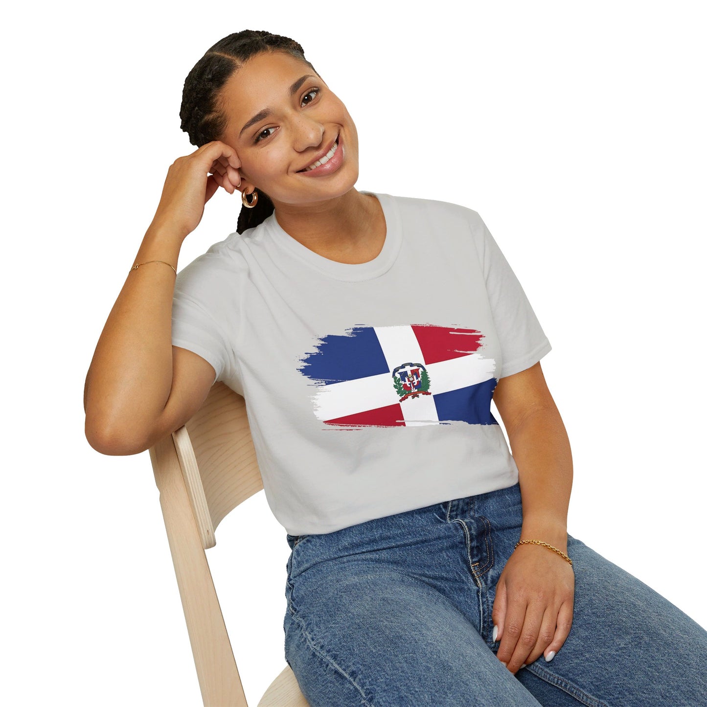 Unisex Softstyle T-Shirt - Dominican Republic