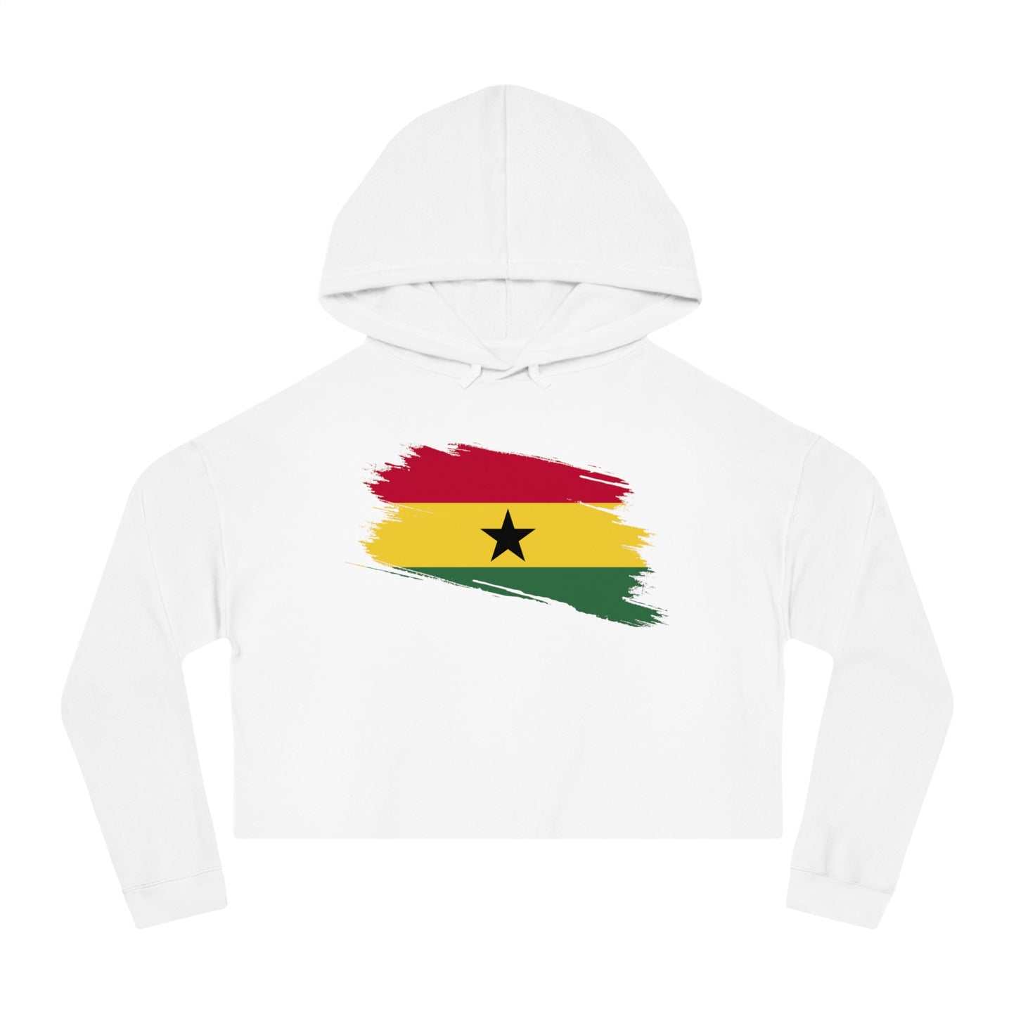Cropped Hooded Sweatshirt - Ghana