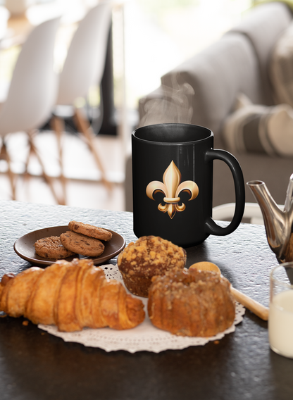 Ceramic Mug - Fleur De Lis