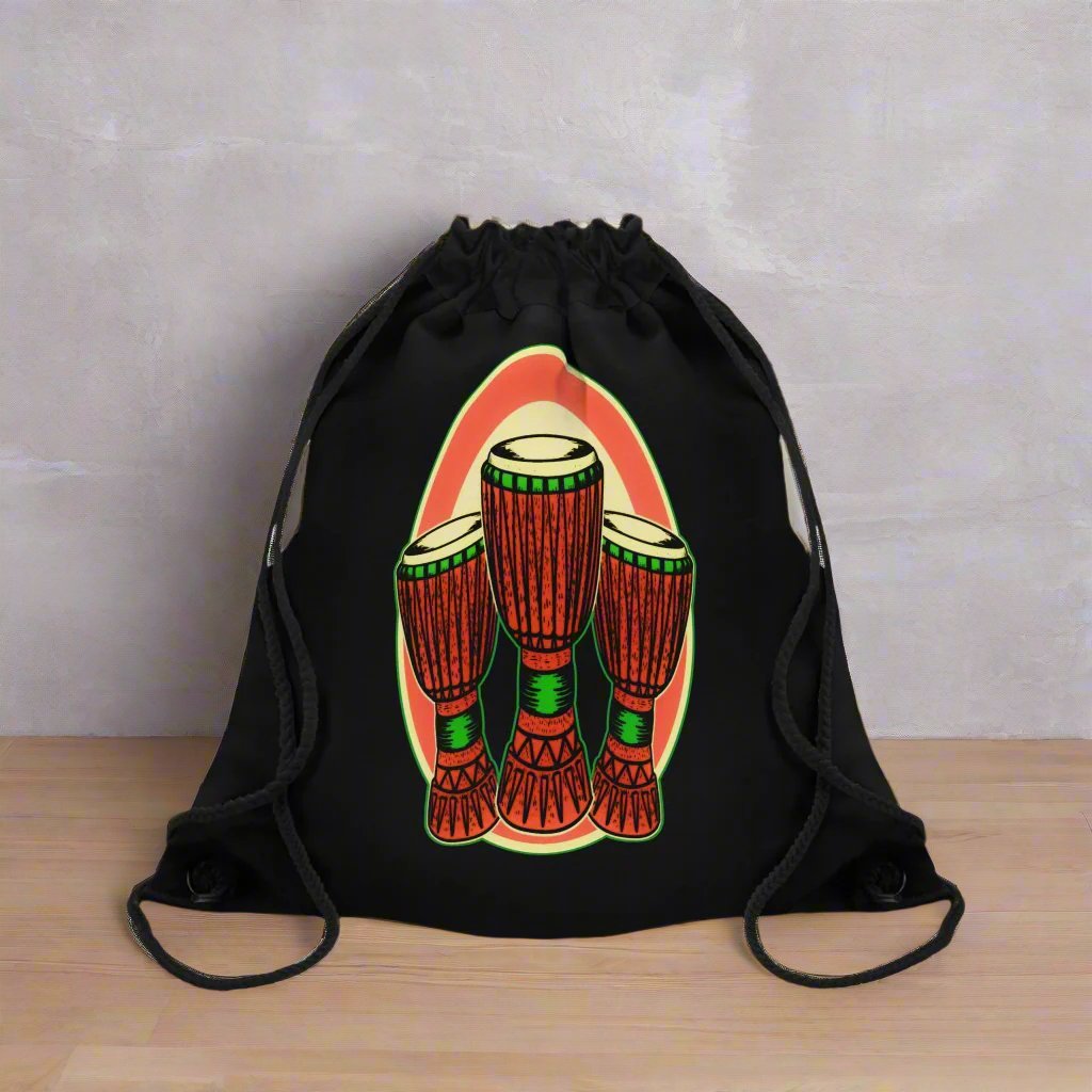 Drawstring Bag - Djembe