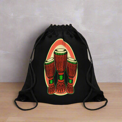Drawstring Bag - Djembe