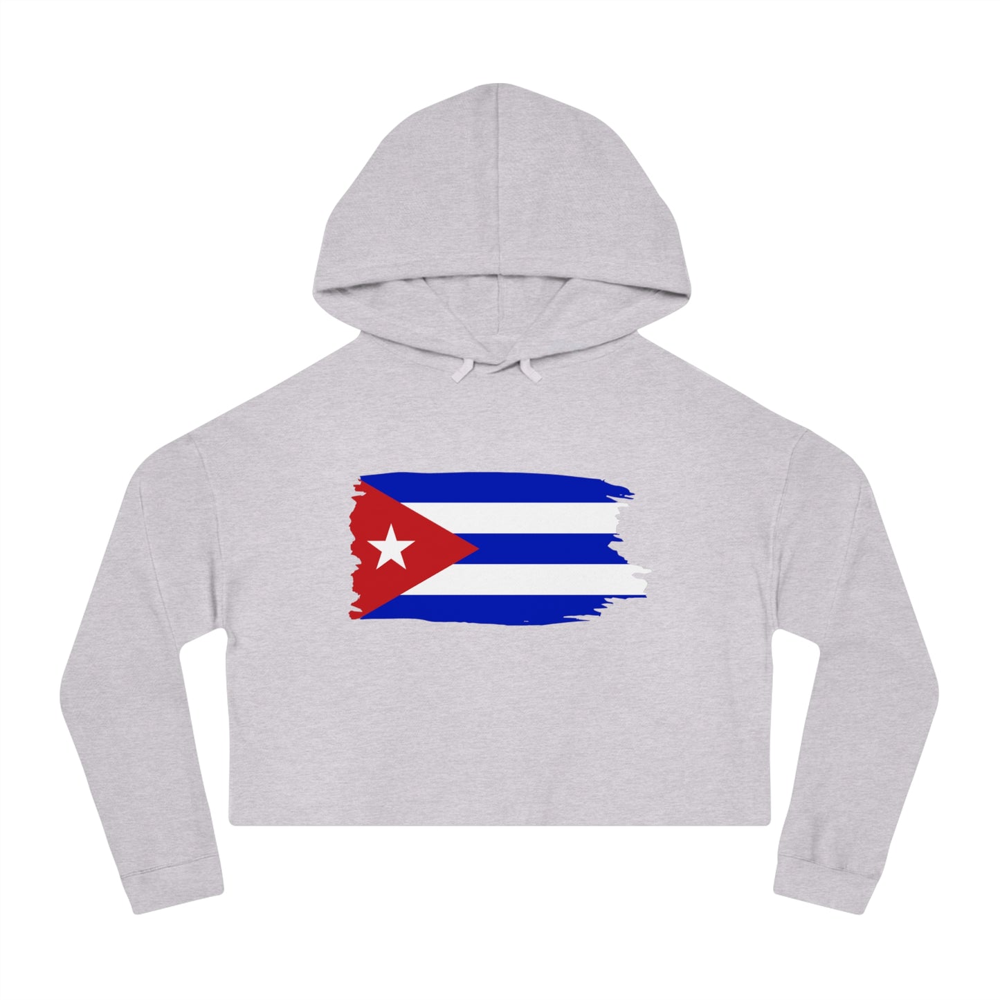Cropped Hooded Sweatshirt - Cuba
