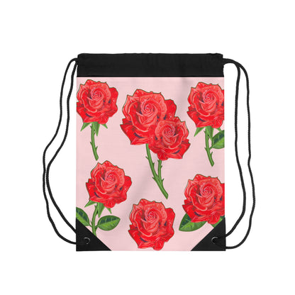 Drawstring Bag - Rosas