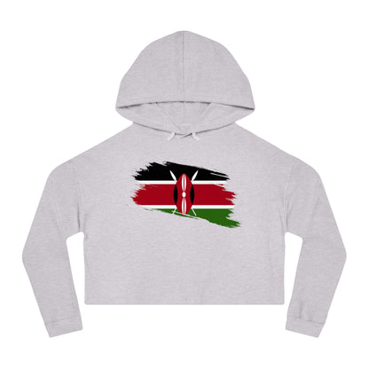 Cropped Hooded Sweatshirt - Kenya