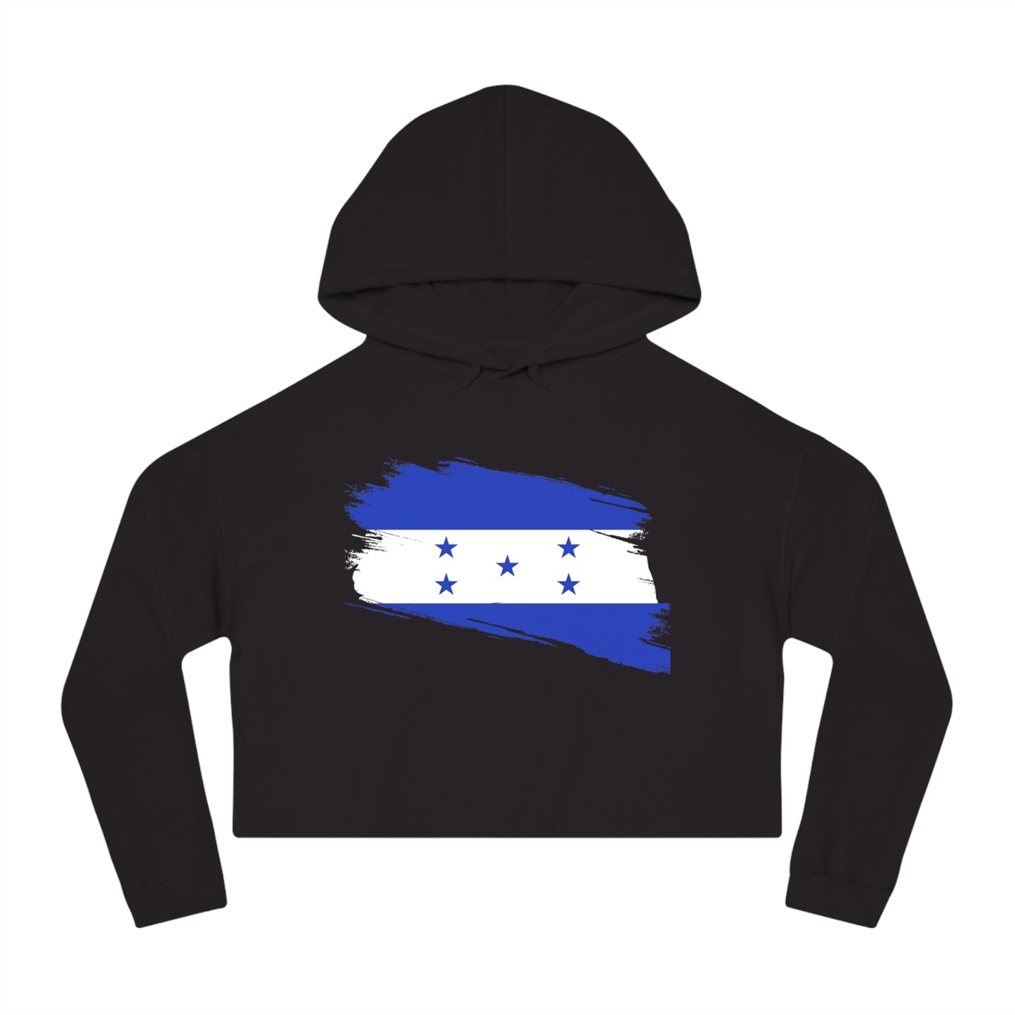 Cropped Hooded Sweatshirt - Honduras | Catracha Pride