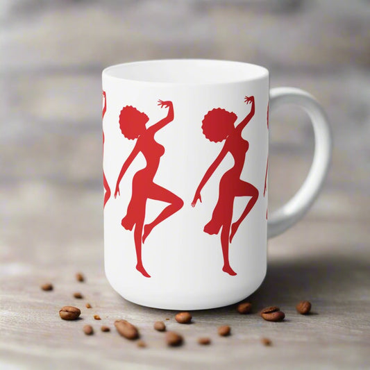 Ceramic Mug - African Dance