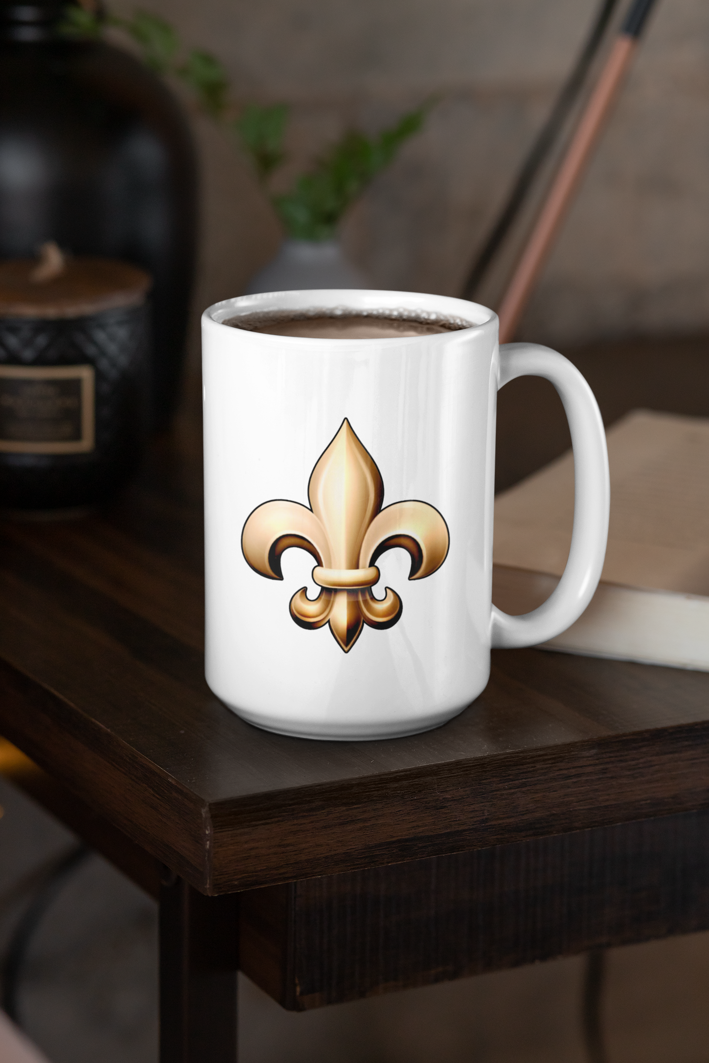 Ceramic Mug - Fleur De Lis
