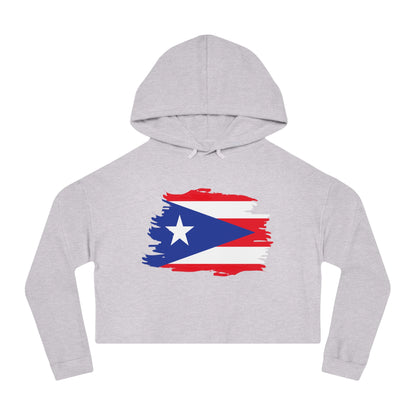 Cropped Hooded Sweatshirt - Puerto Rico