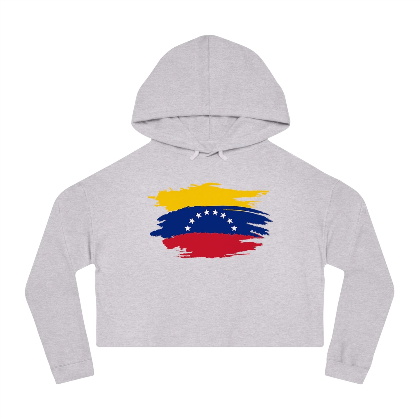 Cropped Hooded Sweatshirt - Venezuela