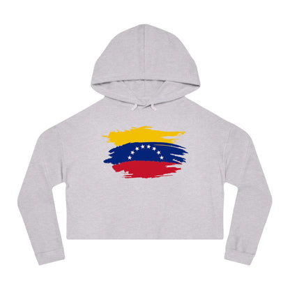 Cropped Hooded Sweatshirt - Venezuela