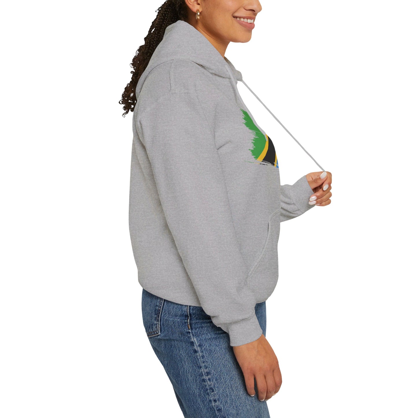 Unisex Hooded Sweatshirt - Tanzania