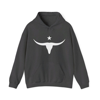 Unisex Hooded Sweatshirt - Long Horn