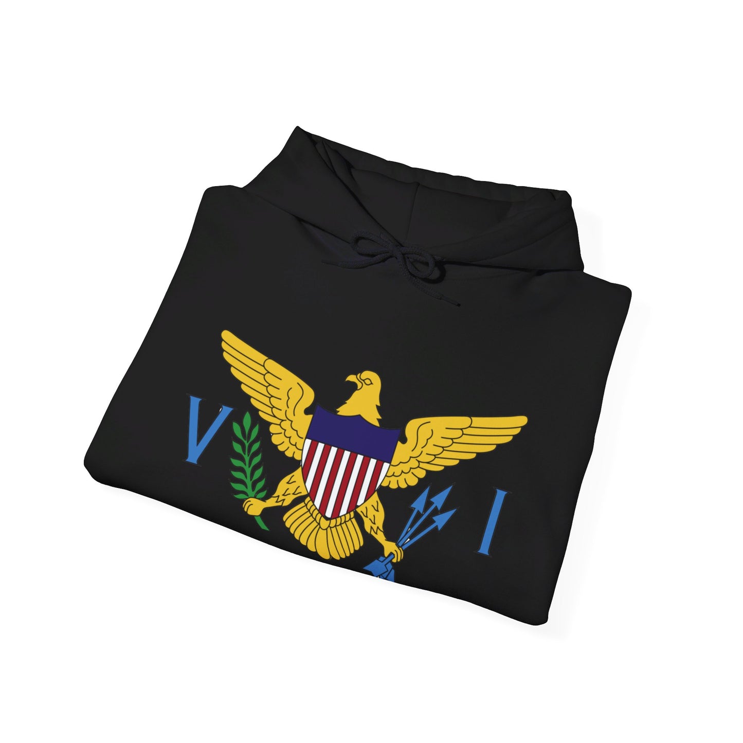 Unisex Hooded Sweatshirt - U.S. Virgin Islands