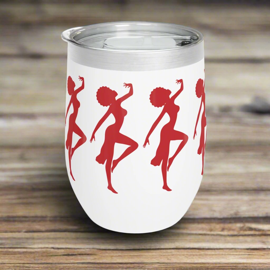 Wine Tumbler - African Dance