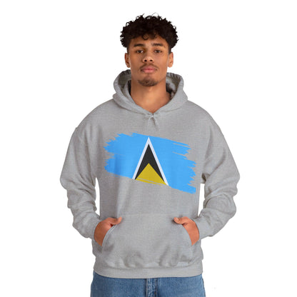 Unisex Hooded Sweatshirt - St. Lucia