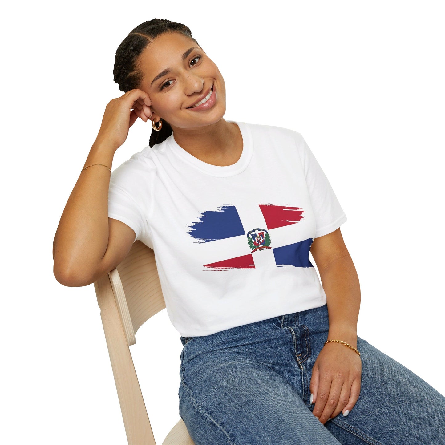 Unisex Softstyle T-Shirt - Dominican Republic