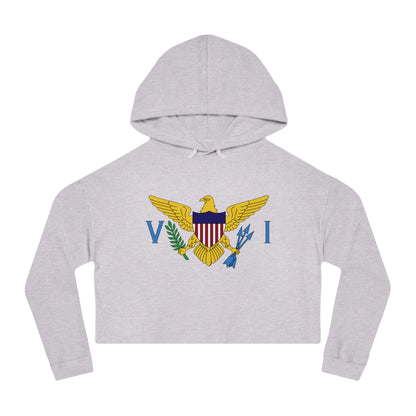 Cropped Hooded Sweatshirt - U.S. Virgin Islands