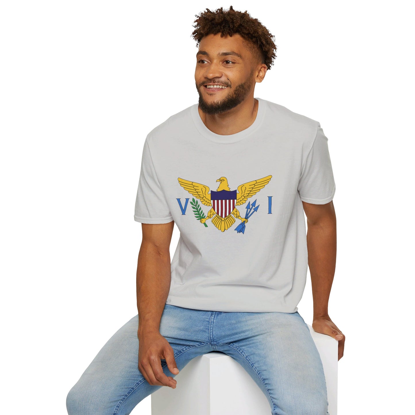 Unisex Softstyle T-Shirt - U.S. Virgin Islands
