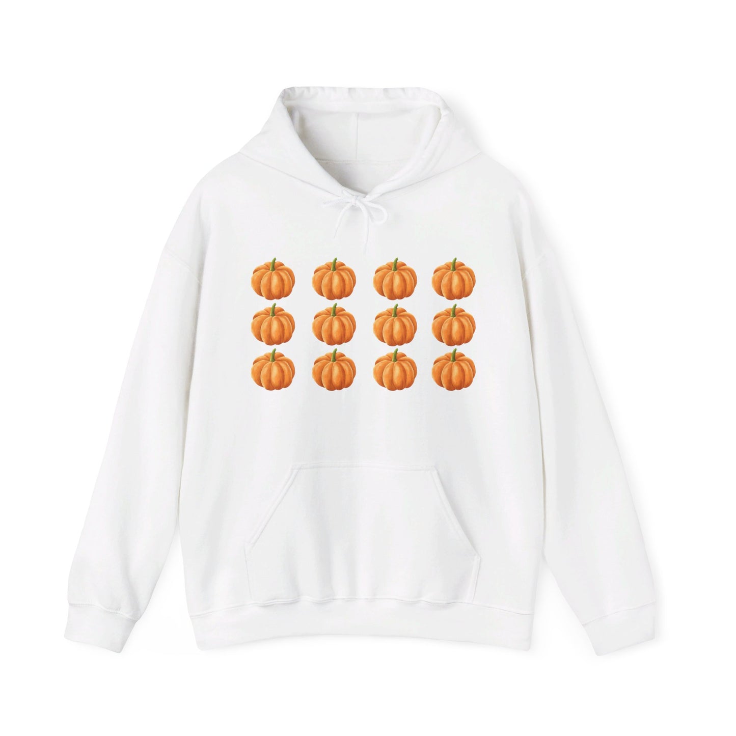 Unisex Hooded Sweatshirt - Fall Pumpkins