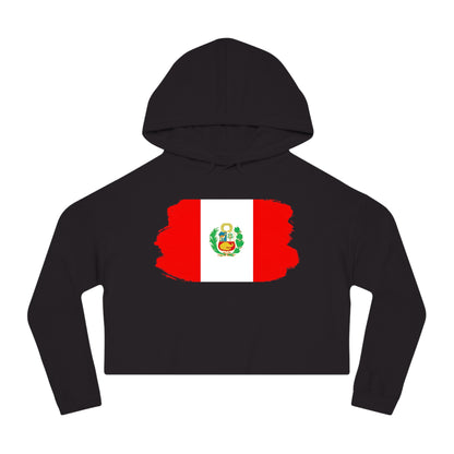 Cropped Hooded Sweatshirt - Peru