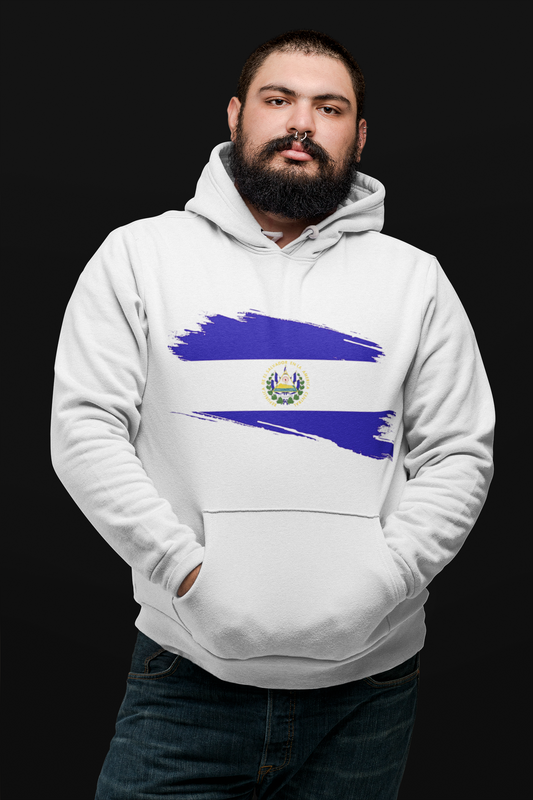 Unisex Hooded Sweatshirt - El Salvador