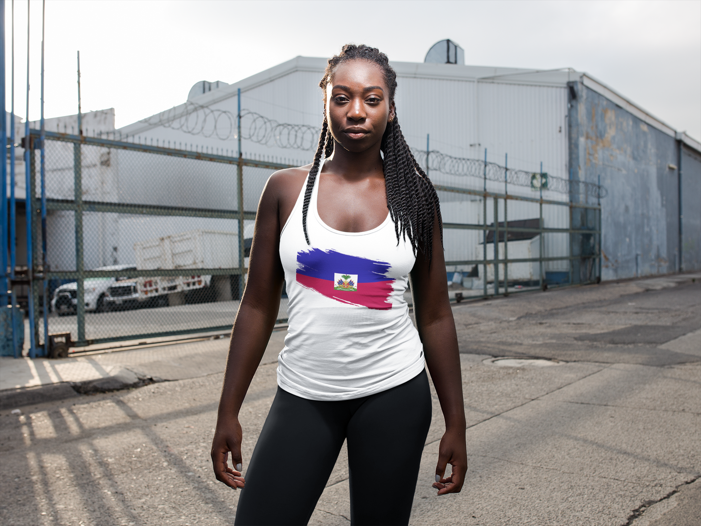 Racerback Tank - Haiti