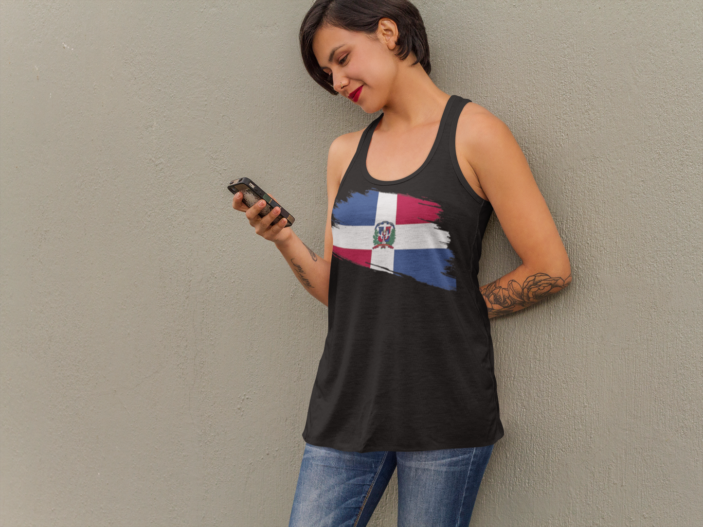 Racerback Tank - Dominican Republic