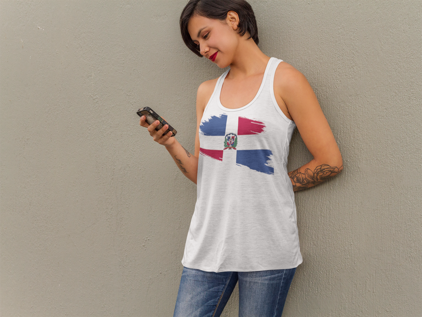 Racerback Tank - Dominican Republic