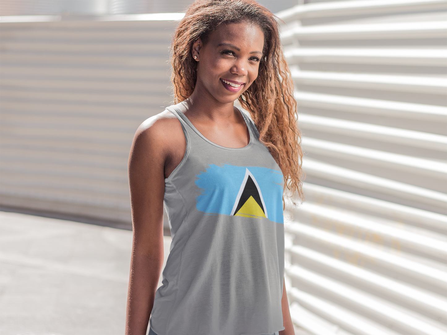 Racerback Tank - St. Lucia