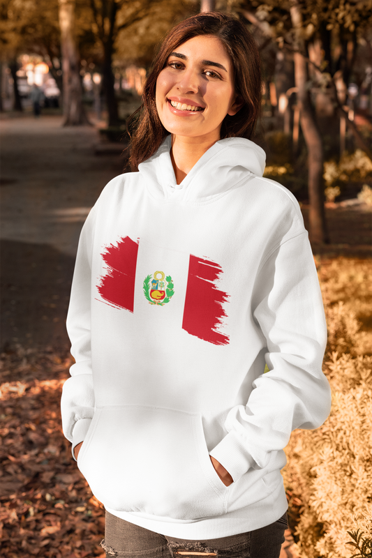 Unisex Hooded Sweatshirt - Peru