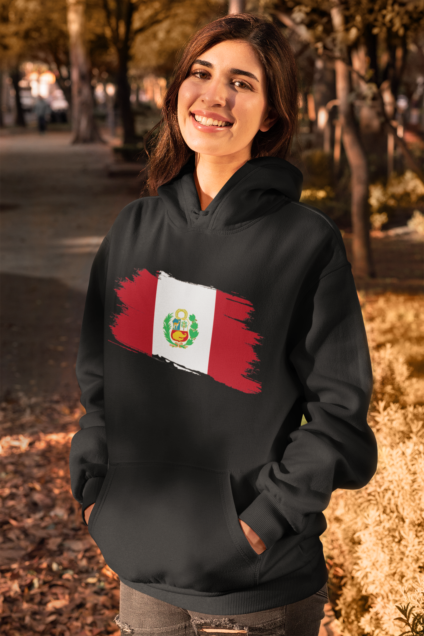 Unisex Hooded Sweatshirt - Peru