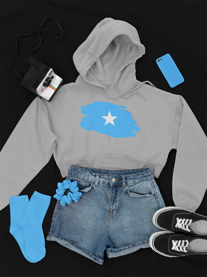 Cropped Hooded Sweatshirt - Somalia