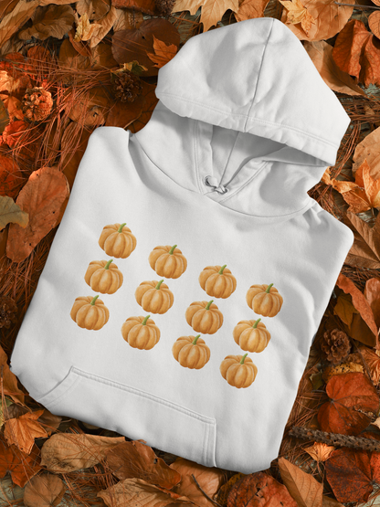 Unisex Hooded Sweatshirt - Fall Pumpkins