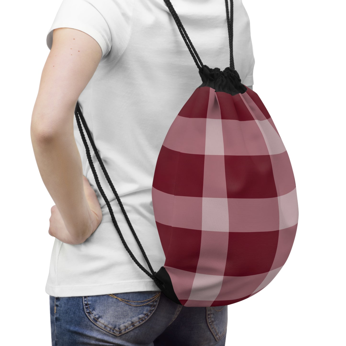 Drawstring Bag - Fall Flannel