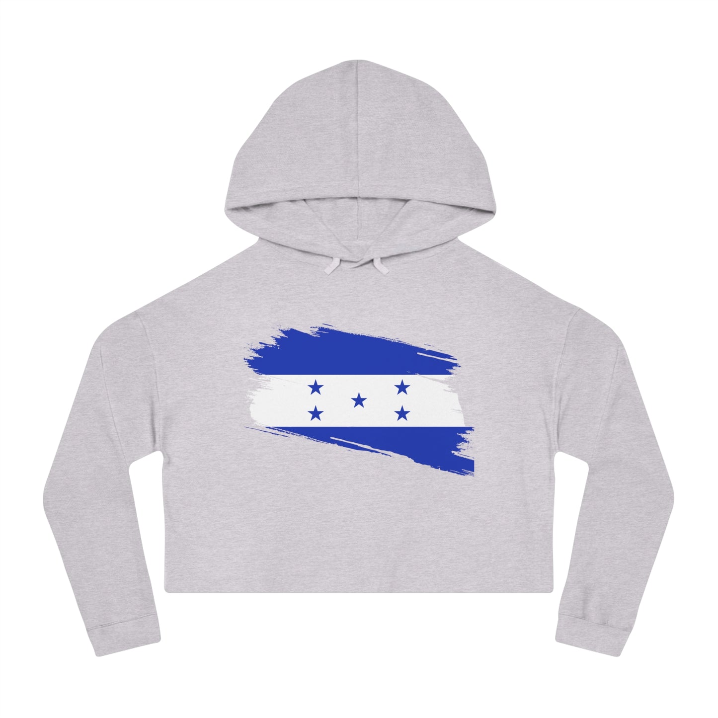 Cropped Hooded Sweatshirt - Honduras | Catracha Pride