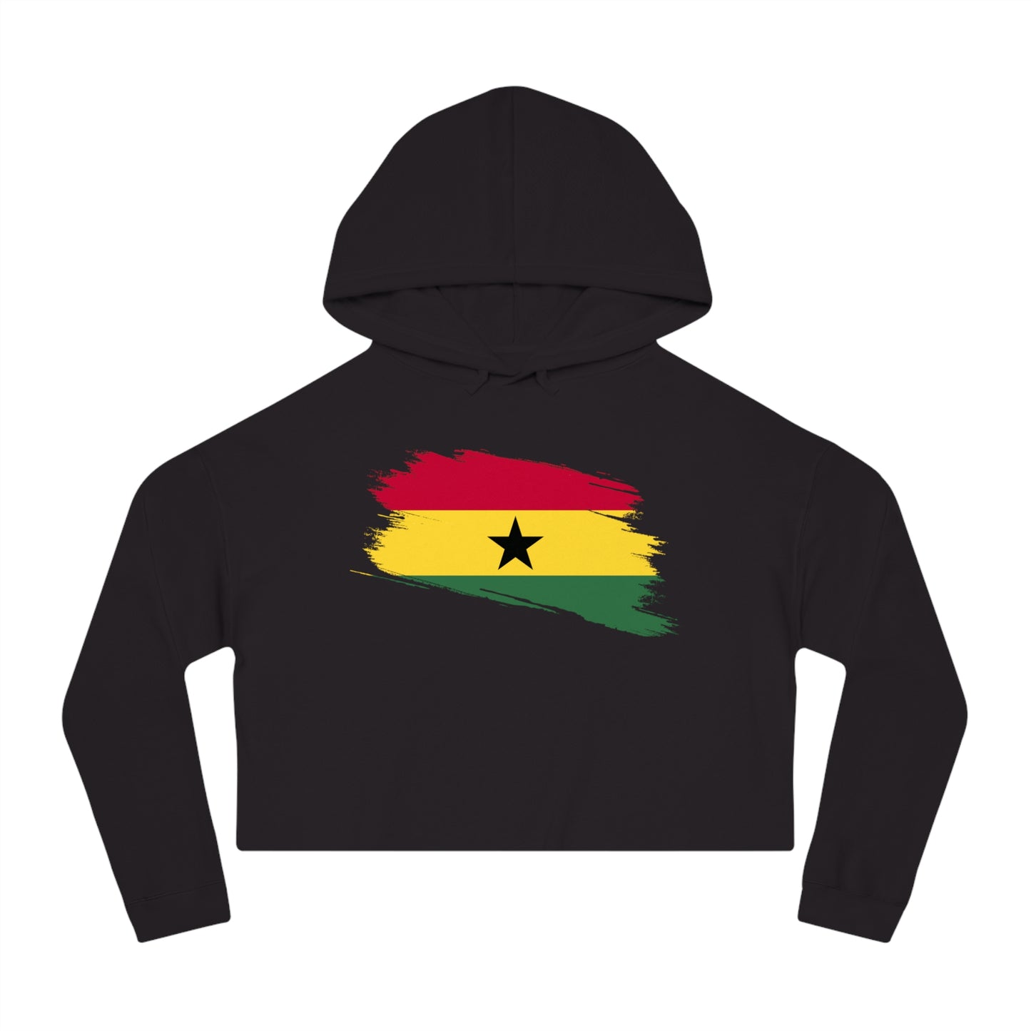 Cropped Hooded Sweatshirt - Ghana