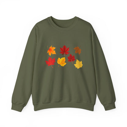 Unisex Crewneck Sweatshirt - Fall Leaves