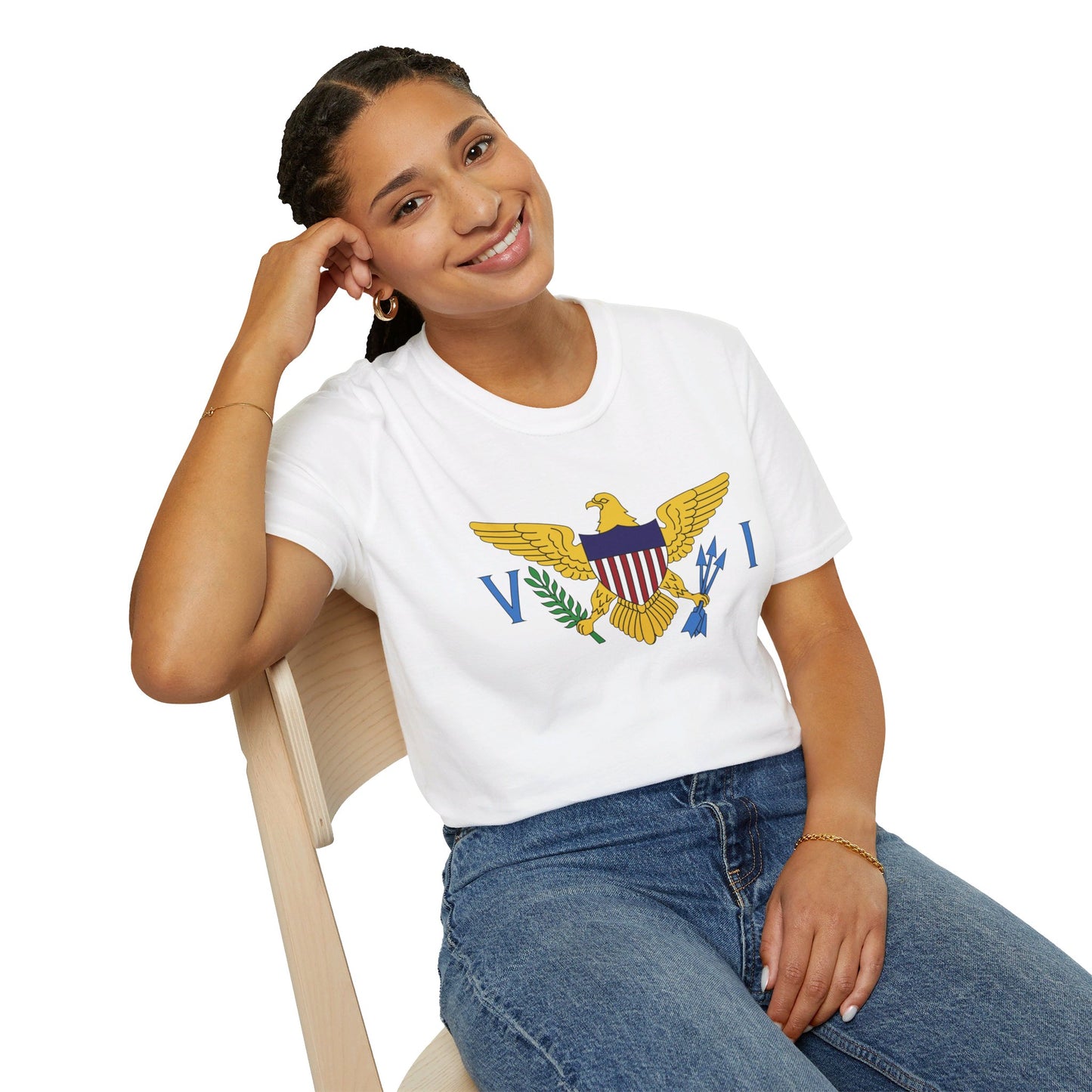 Unisex Softstyle T-Shirt - U.S. Virgin Islands