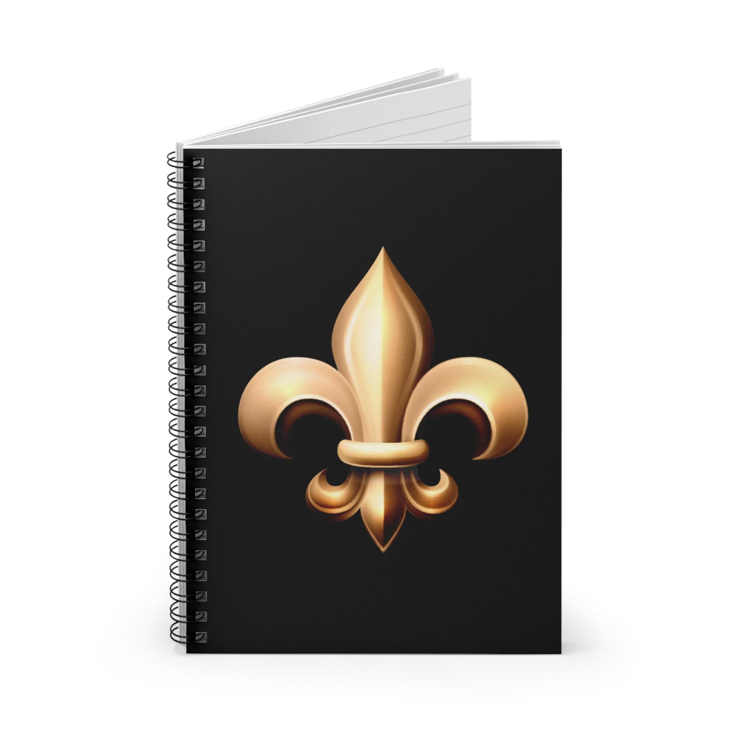 Spiral Notebook - Fleur De Lis
