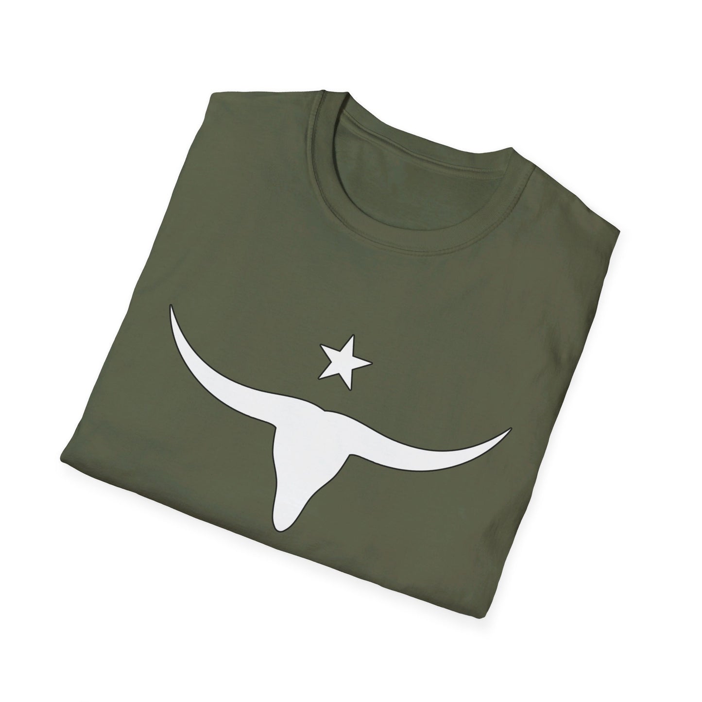 Unisex Softstyle T-Shirt - Long Horn
