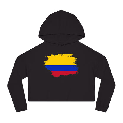 Cropped Hooded Sweatshirt - Colombia